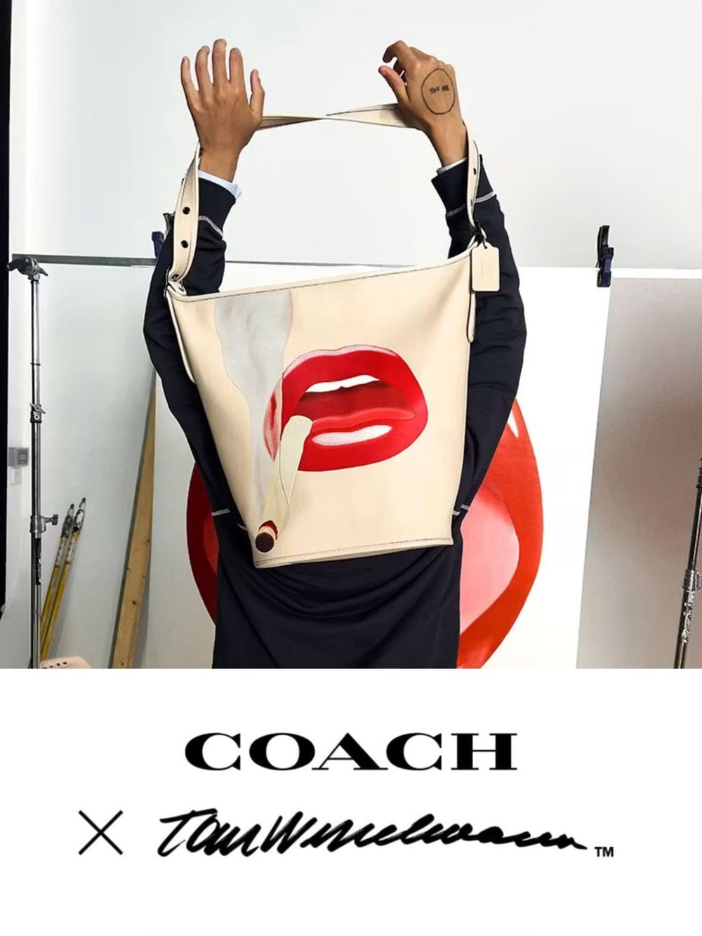 Coach x Tom Wesselmann Duffle 27 Bucket Bag - 2022 Limited Edition - RARE